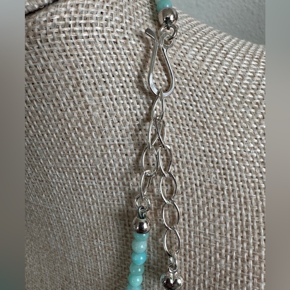 Light Amazonite bead necklace & bracelet set by Jay King - Picture 6 of 16